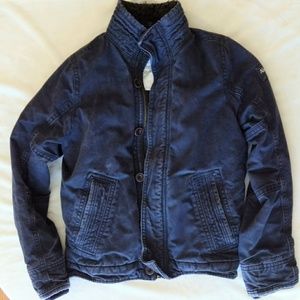 Abercrombie & Fitch Military Field Faux Fur Lined